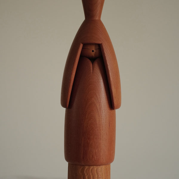 GRANDE KOKESHI VINTAGE PAR SHOZAN SHIDO / 46,5 CM