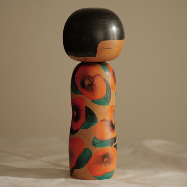 KOKESHI VINTAGE PAR YUJI KAWASE / MASSIVE / 31 CM / RÉSERVÉE :-)