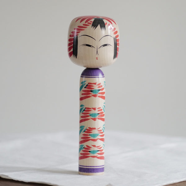 KOKESHI VINTAGE DE STYLE TOGATTA PAR OGASAWARA YOSHIO / 24,5 CM