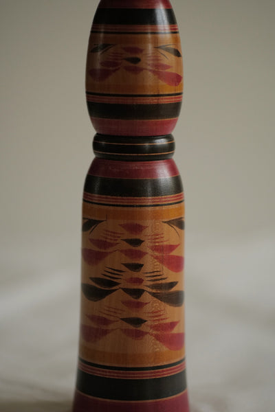 KOKESHI VINTAGE YAJIRO PAR SATO MINAO / 30 CM