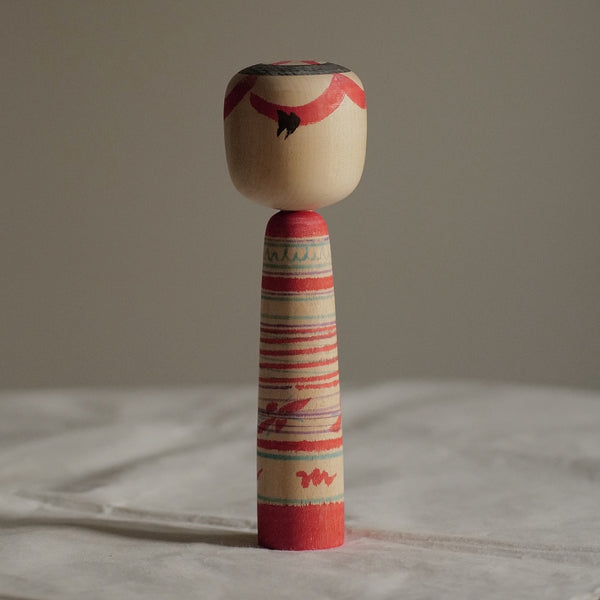 KOKESHI NAKANOSAWA VINTAGE PAR ARAKAWA YOICHI / 21,5 CM