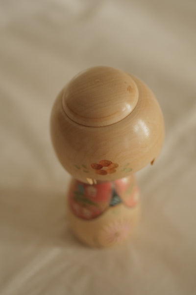 KOKESHI VINTAGE PAR SHIUN / 13 CM