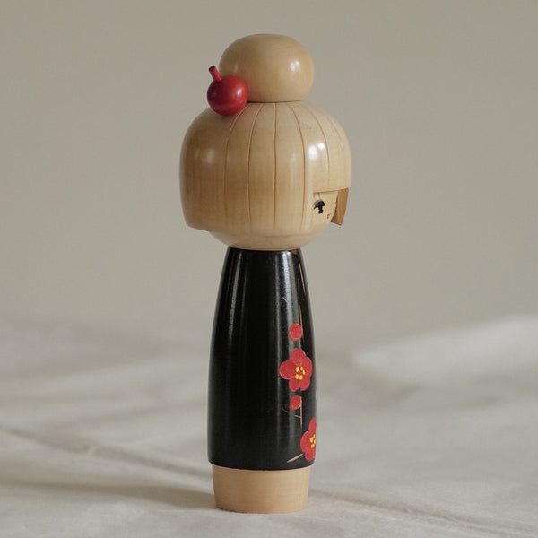 KOKESHI VINTAGE PAR KOHO / AVEC SA BOÎTE / 18,5 CM