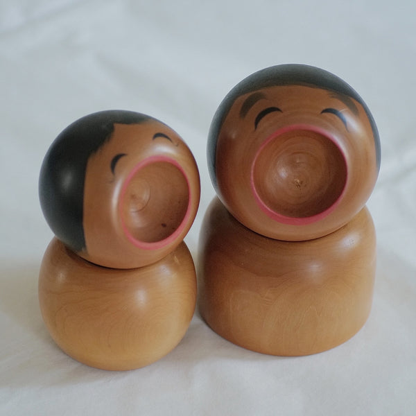 KOKESHI VINTAGE GÉANTE PAR SATO SACHIKO / 14 CM