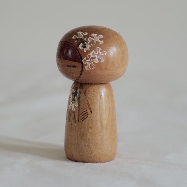 KOKESHI VINTAGE PAR KATO MASAMI / 11,5 CM