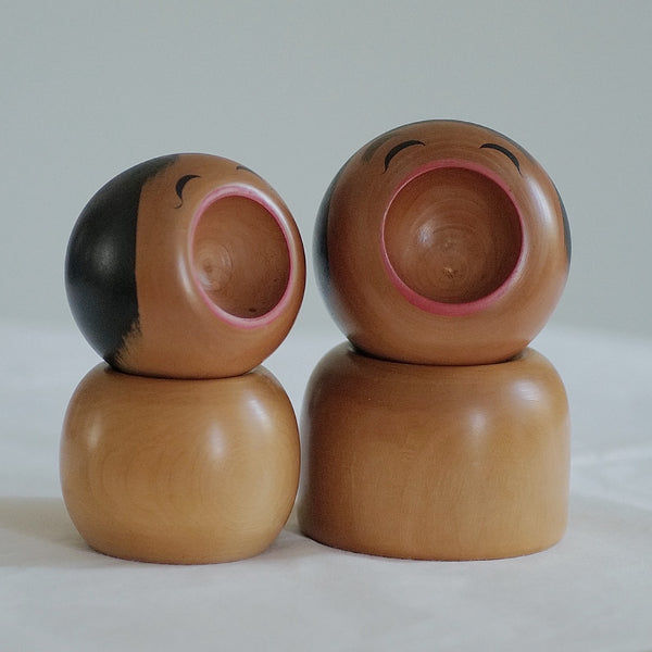 KOKESHI VINTAGE GÉANTE PAR SATO SACHIKO / 14 CM