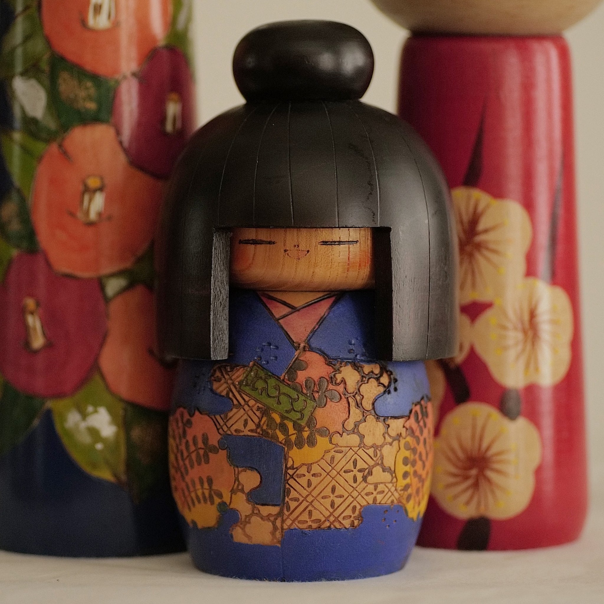 KOKESHI VINTAGE PAR TAKAMIZAWA KAZUO / 17 CM