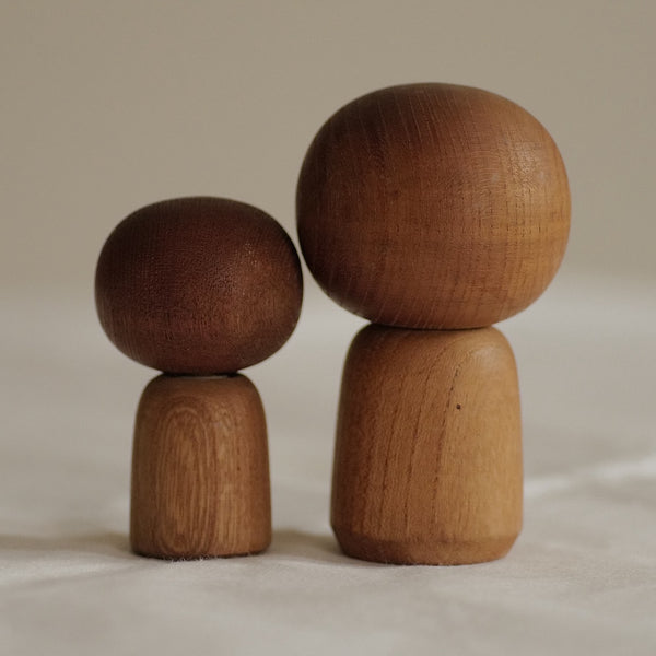 DUO DE KOKESHI VINTAGE PAR MURAKAMI KENICHI / 10 CM