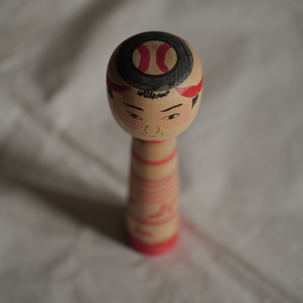 KOKESHI NAKANOSAWA VINTAGE PAR ARAKAWA YOICHI / 21,5 CM