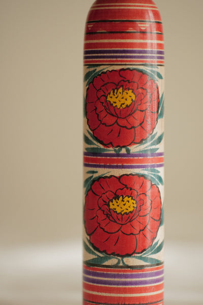 KOKESHI VINTAGE DE STYLE TOGATTA PAR SATO KAZUO / 24,5 CM