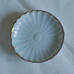 COUPELLE ANCIENNE CHRYSANTHÈME / AVEC KINTSUGI / EDO