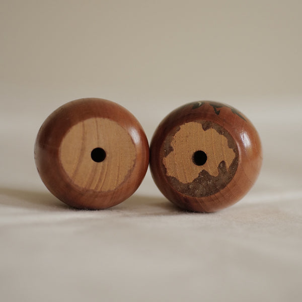 DUO DE KOKESHI VINTAGE / 5 CM