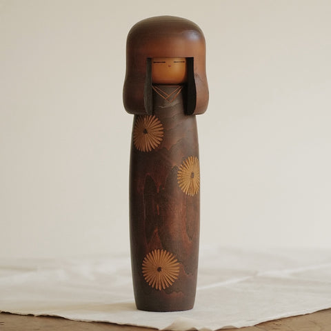 KOKESHI VINTAGE USABURO / 31 CM