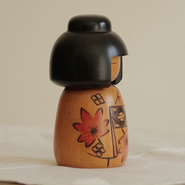 KOKESHI VINTAGE PAR FUJIKAWA MASAE / 18,5 CM