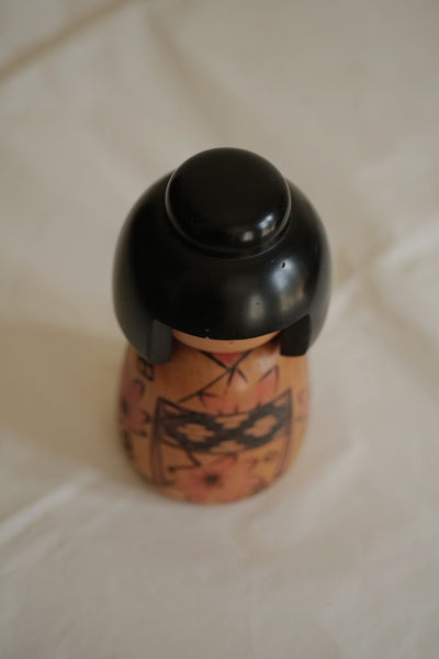 KOKESHI VINTAGE PAR FUJIKAWA MASAE / 18,5 CM