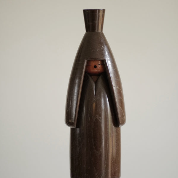 GRANDE KOKESHI VINTAGE PAR SHOZAN SHIDO / 47,5 CM