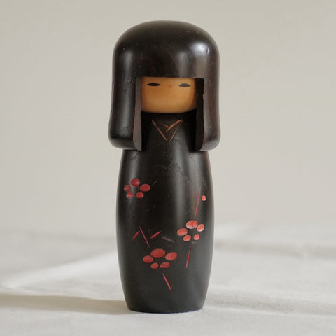 KOKESHI VINTAGE PAR USABURO / 19 CM
