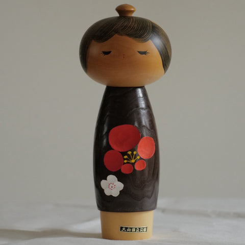KOKESHI VINTAGE PAR USABURO / 31 CM