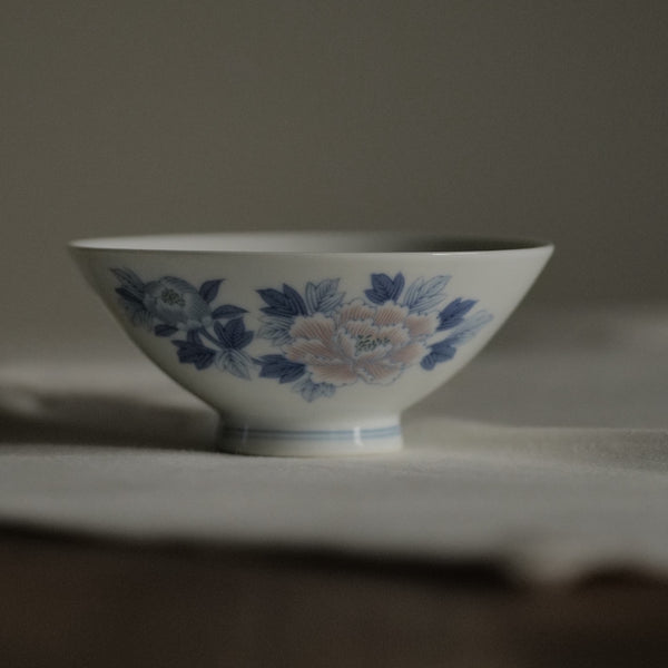 BOL VINTAGE PIVOINES / FUKAGAWA