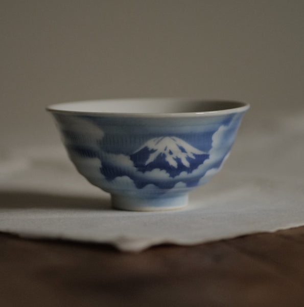 BOL À RIZ VINTAGE / MONT FUJI