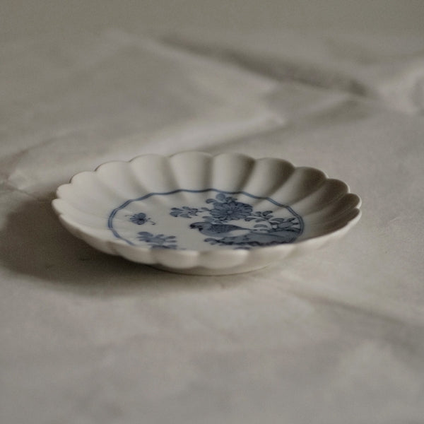PETITE ASSIETTE CHRYSANTHÈME VINTAGE / FUKAGAWA