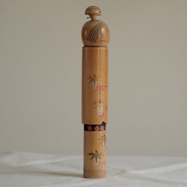 KOKESHI VINTAGE PAR SATO SUIGAI / 37 CM