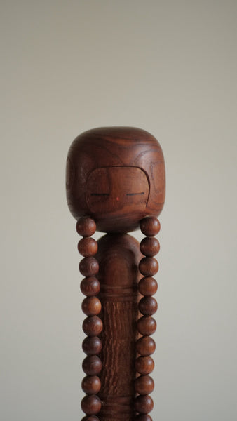 KOKESHI VINTAGE GÉANTE PAR AIDA SEIHO / 38 CM