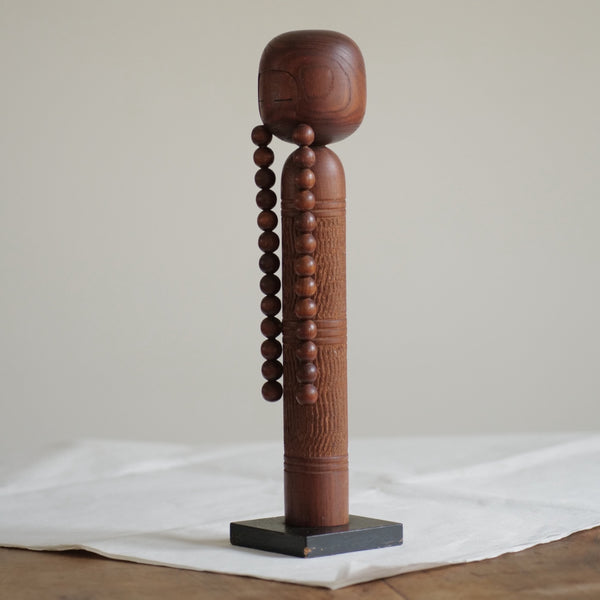 KOKESHI VINTAGE GÉANTE PAR AIDA SEIHO / 38 CM