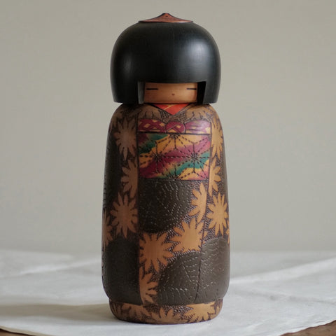 KOKESHI VINTAGE PAR KOBAYASHI INOSUKE / MASSIVE / 33 CM