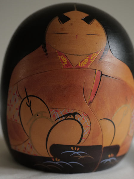 KOKESHI VINTAGE PAR TANAKA AKITSUNE / 14,5 CM