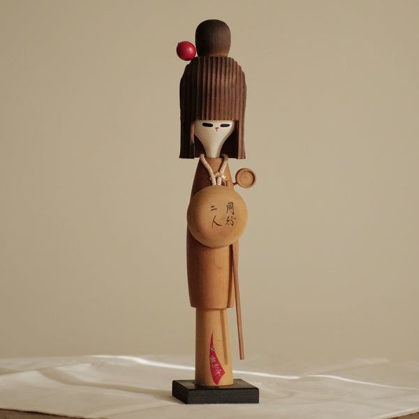 KOKESHI VINTAGE MUSUME JUNREI / 45 CM