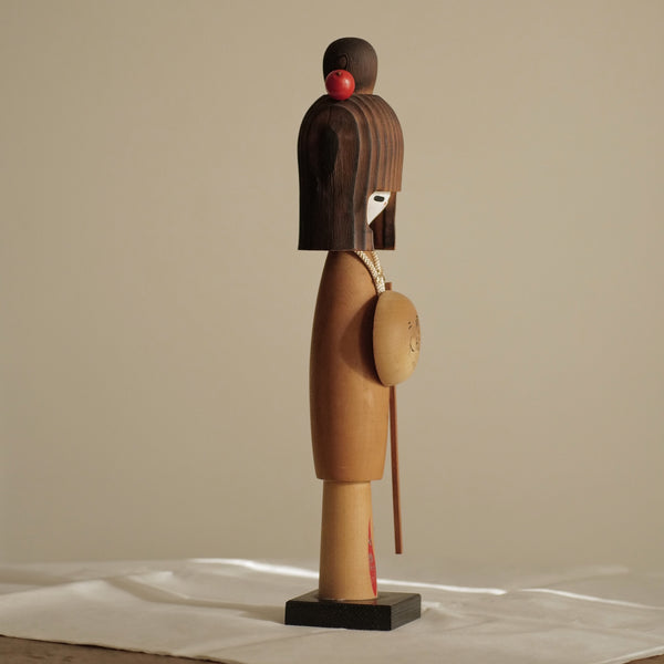 KOKESHI VINTAGE MUSUME JUNREI / 45 CM