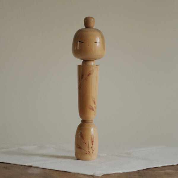 GRANDE KOKESHI PAR SADAO KISHI / 40 CM