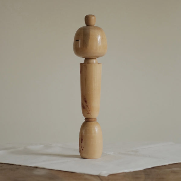 GRANDE KOKESHI PAR SADAO KISHI / 40 CM