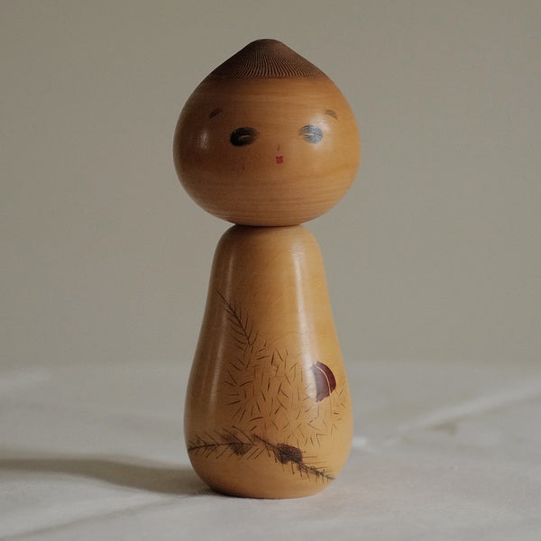 KOKESHI VINTAGE PAR WATANABE MASAO / 20 CM