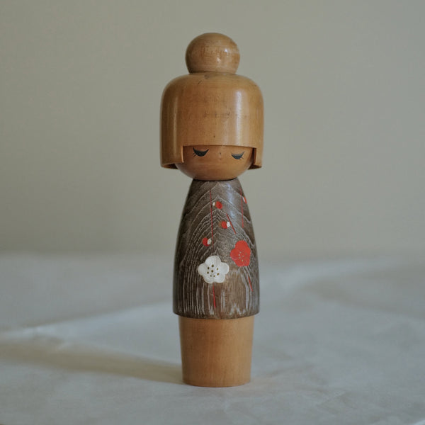 DUO DE KOKESHI VINTAGE USABURO  / 22,5 CM et 36,5 CM