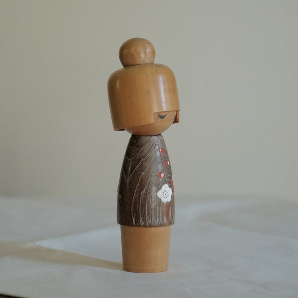DUO DE KOKESHI VINTAGE USABURO  / 22,5 CM et 36,5 CM