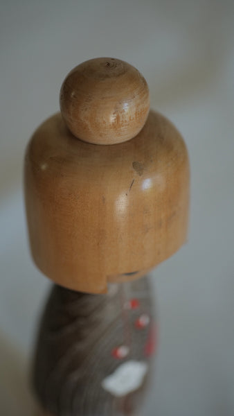 DUO DE KOKESHI VINTAGE USABURO  / 22,5 CM et 36,5 CM