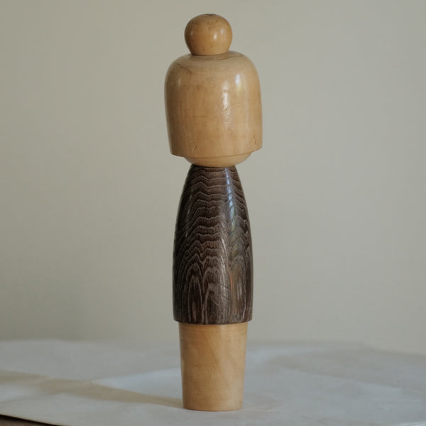 DUO DE KOKESHI VINTAGE USABURO  / 22,5 CM et 36,5 CM