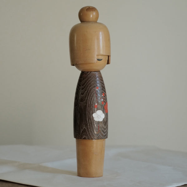 DUO DE KOKESHI VINTAGE USABURO  / 22,5 CM et 36,5 CM