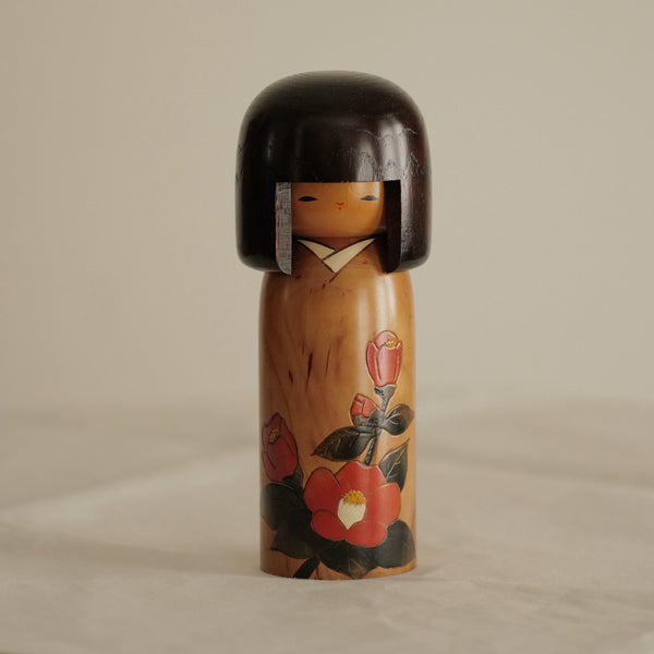 DUO DE KOKESHI VINTAGE USABURO  / 19,5 CM et 32 CM