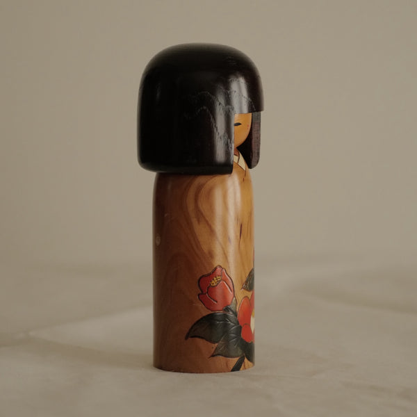 DUO DE KOKESHI VINTAGE USABURO  / 19,5 CM et 32 CM