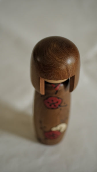 KOKESHI VINTAGE PAR USABURO / 19 CM