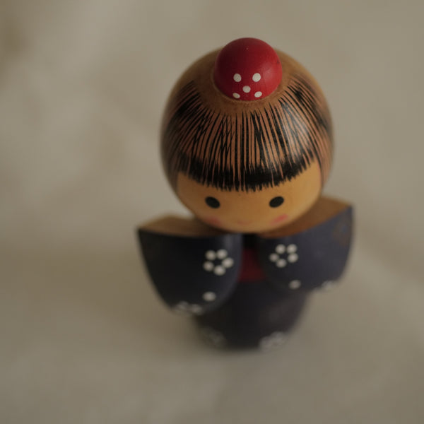 GRANDE KOKESHI VINTAGE / 13,5 CM