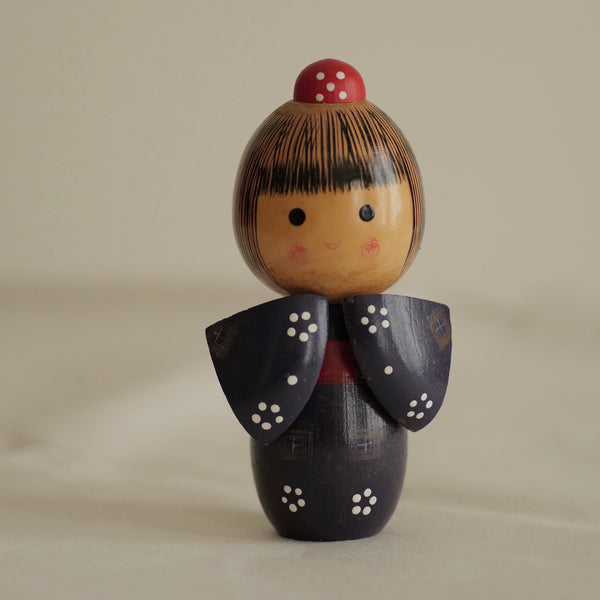 GRANDE KOKESHI VINTAGE / 13,5 CM