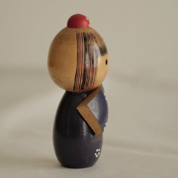 GRANDE KOKESHI VINTAGE / 13,5 CM