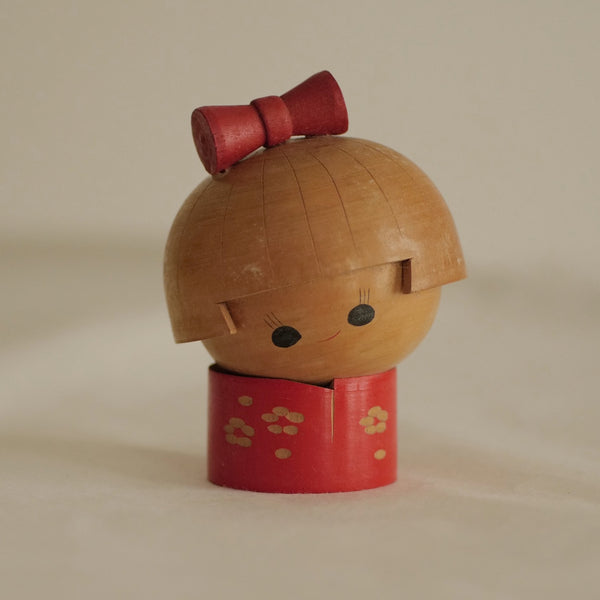 KOKESHI VINTAGE PAR SHIUN / 10,5 CM