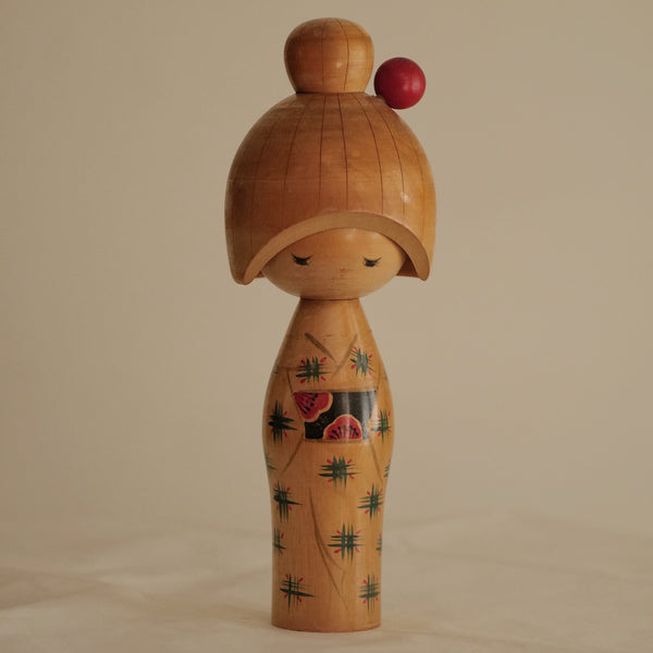 KOKESHI VINTAGE PAR YAMAGISHI UMEYOSHI / 33,5 CM