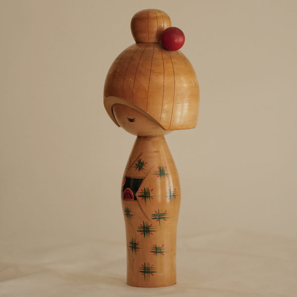 KOKESHI VINTAGE PAR YAMAGISHI UMEYOSHI / 33,5 CM