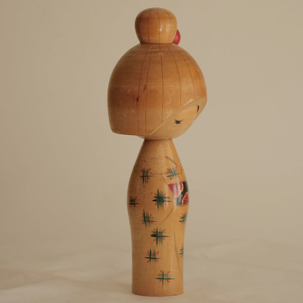 KOKESHI VINTAGE PAR YAMAGISHI UMEYOSHI / 33,5 CM